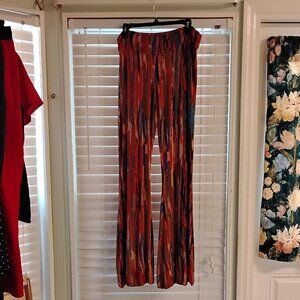 EARTHBOUND TRADING COMPANY PANTS. Multi-color -- Groovy!